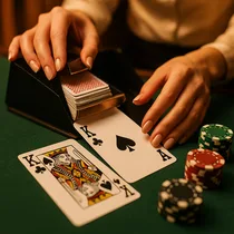 VinylCasino - Live Blackjack - Krupier na Żywo