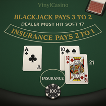 VinylCasino - Blackjack - Gra Stołowa Online